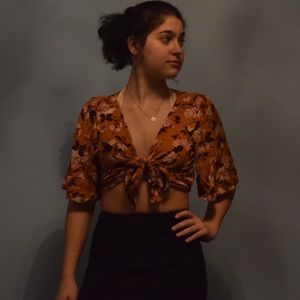 Cute Boho Wrap Shirt